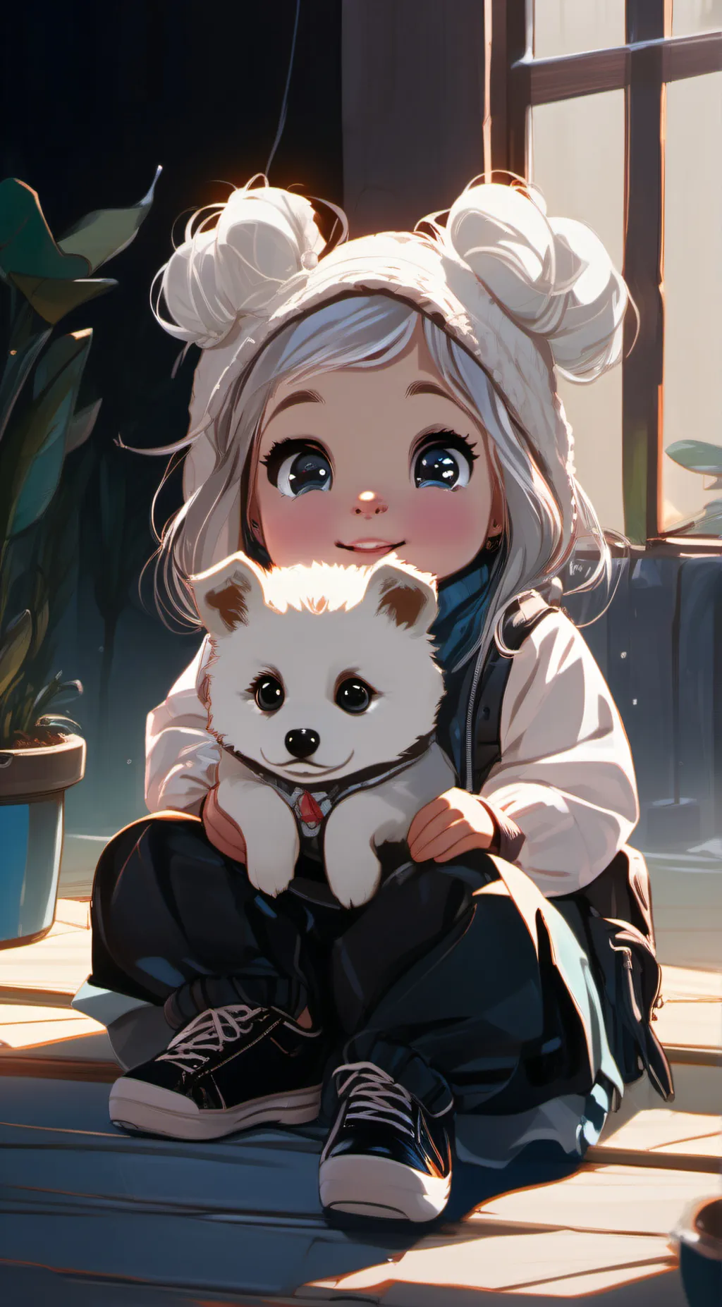 ai character: Sophia background