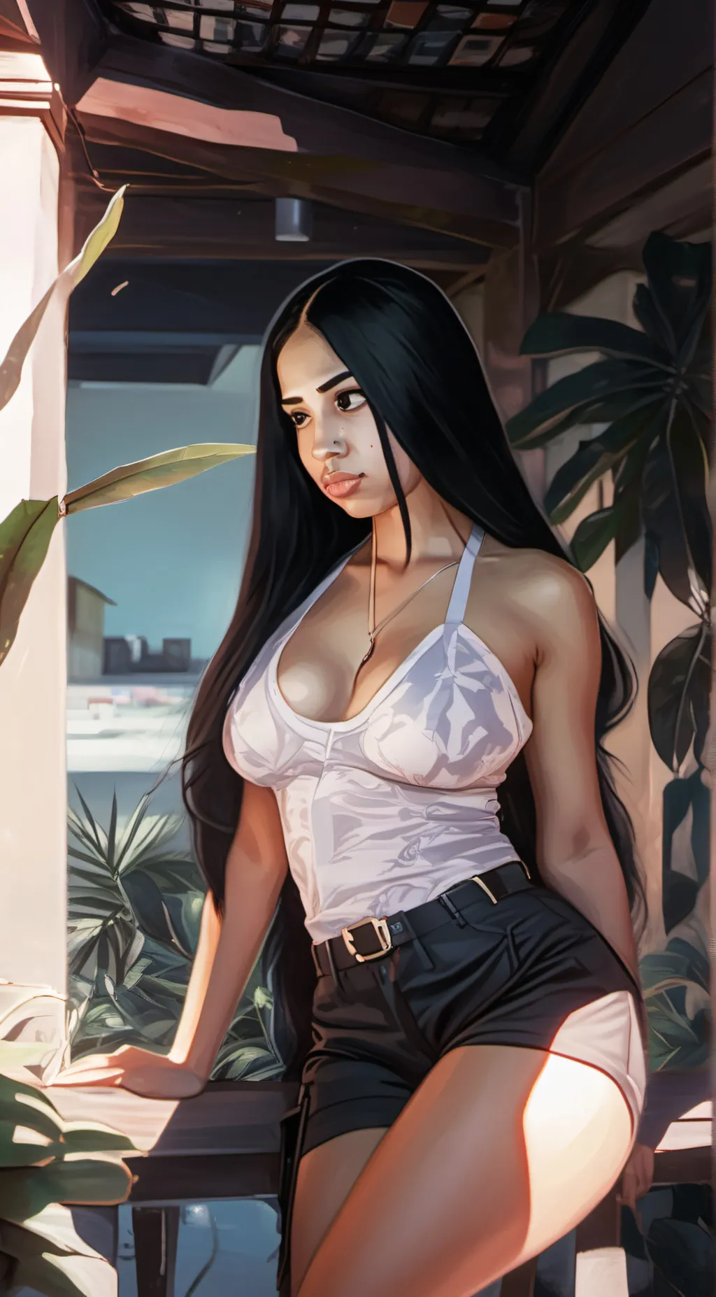 ai character: Ayla background