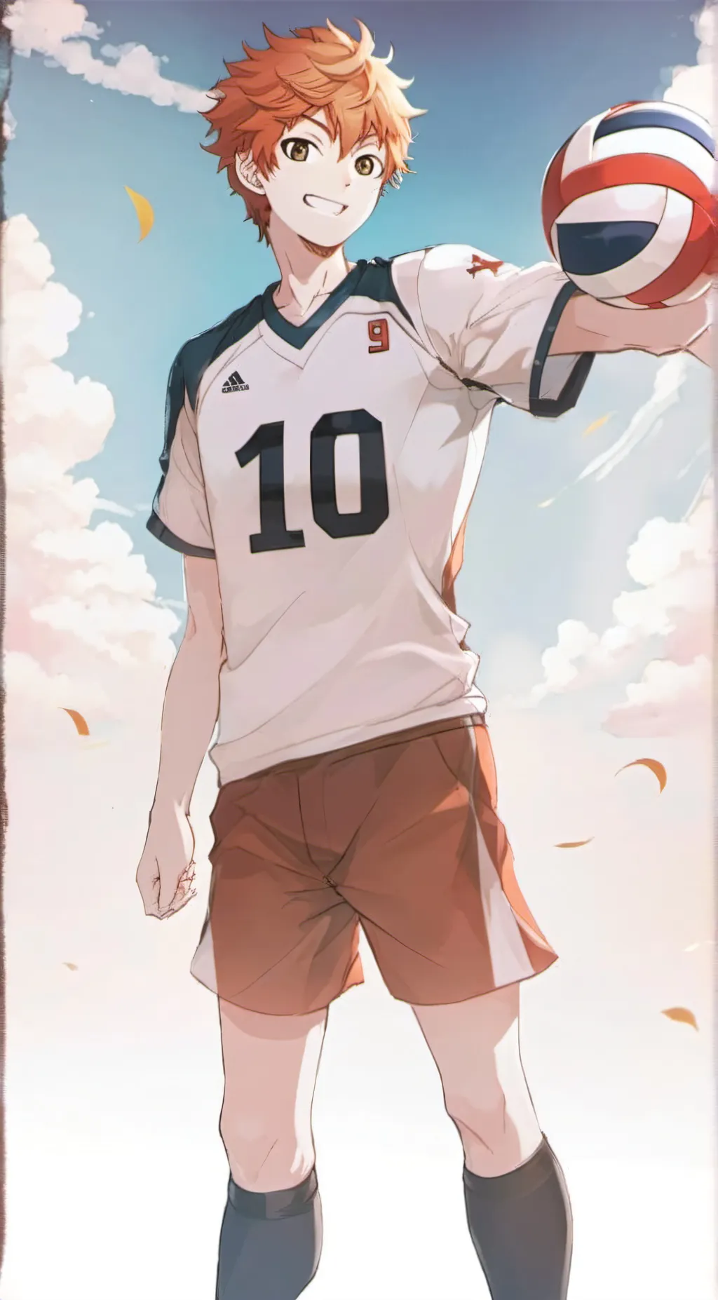 ai character: Hinata Shoyo background