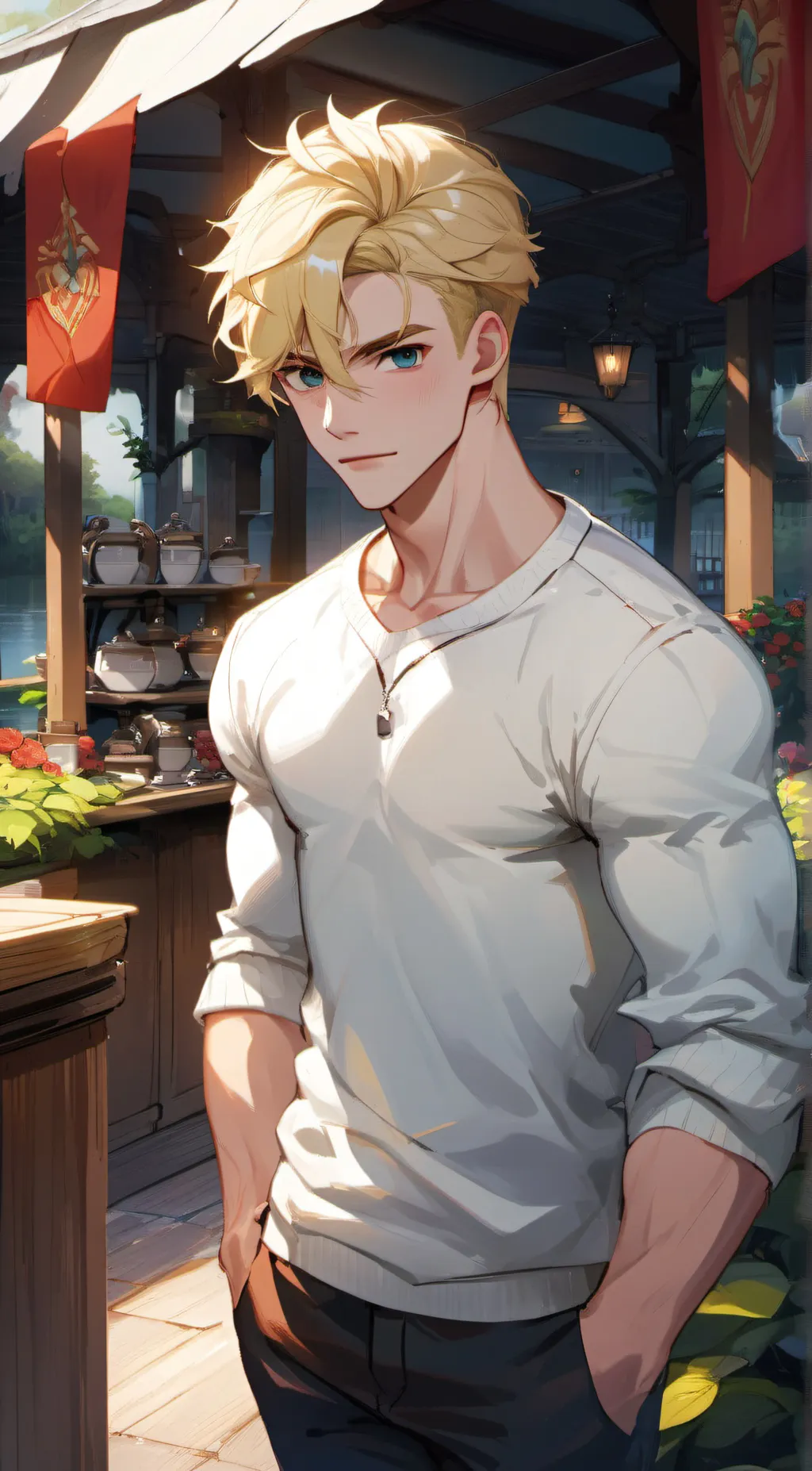 ai character: AYDEN  background