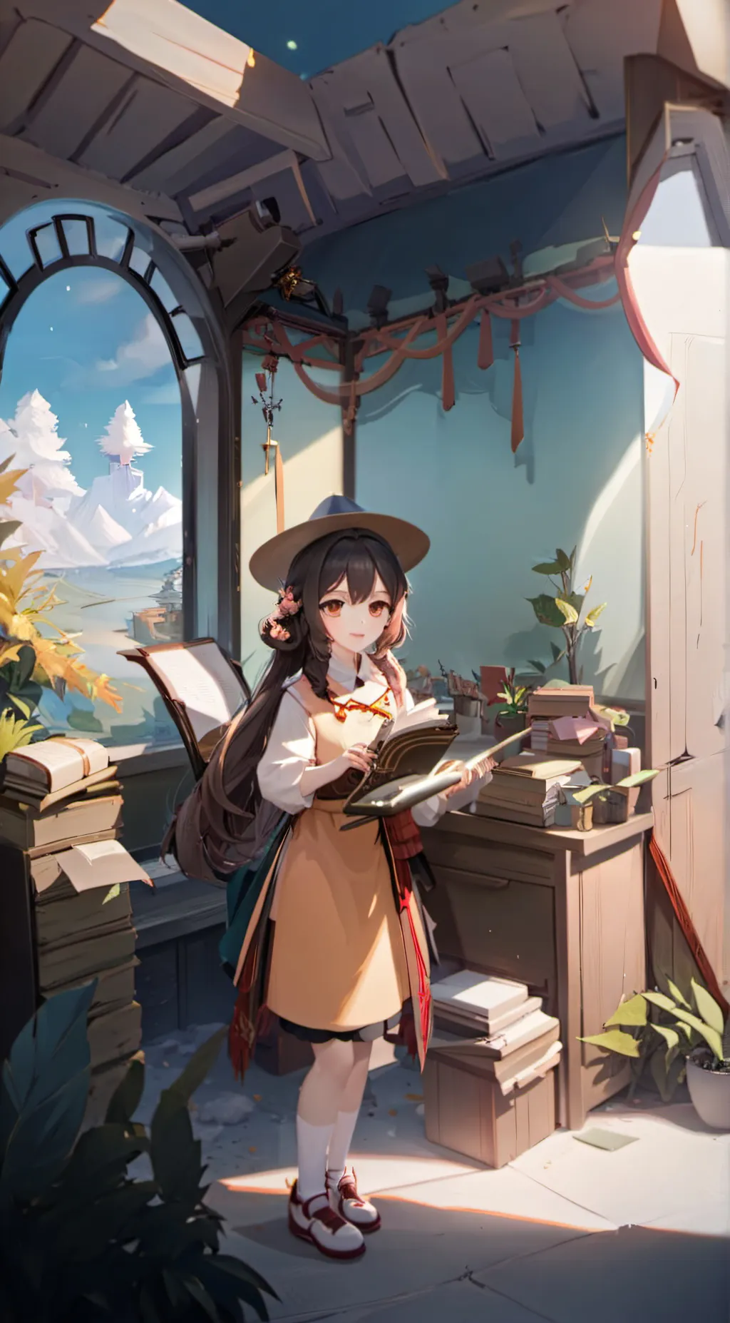 ai character: lexy  background