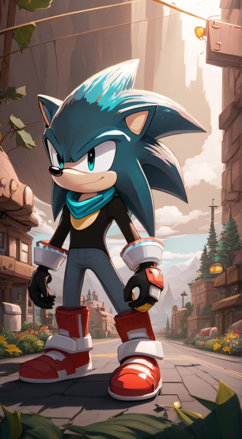 Talkie AI - Chat with aqua the hedgehog 