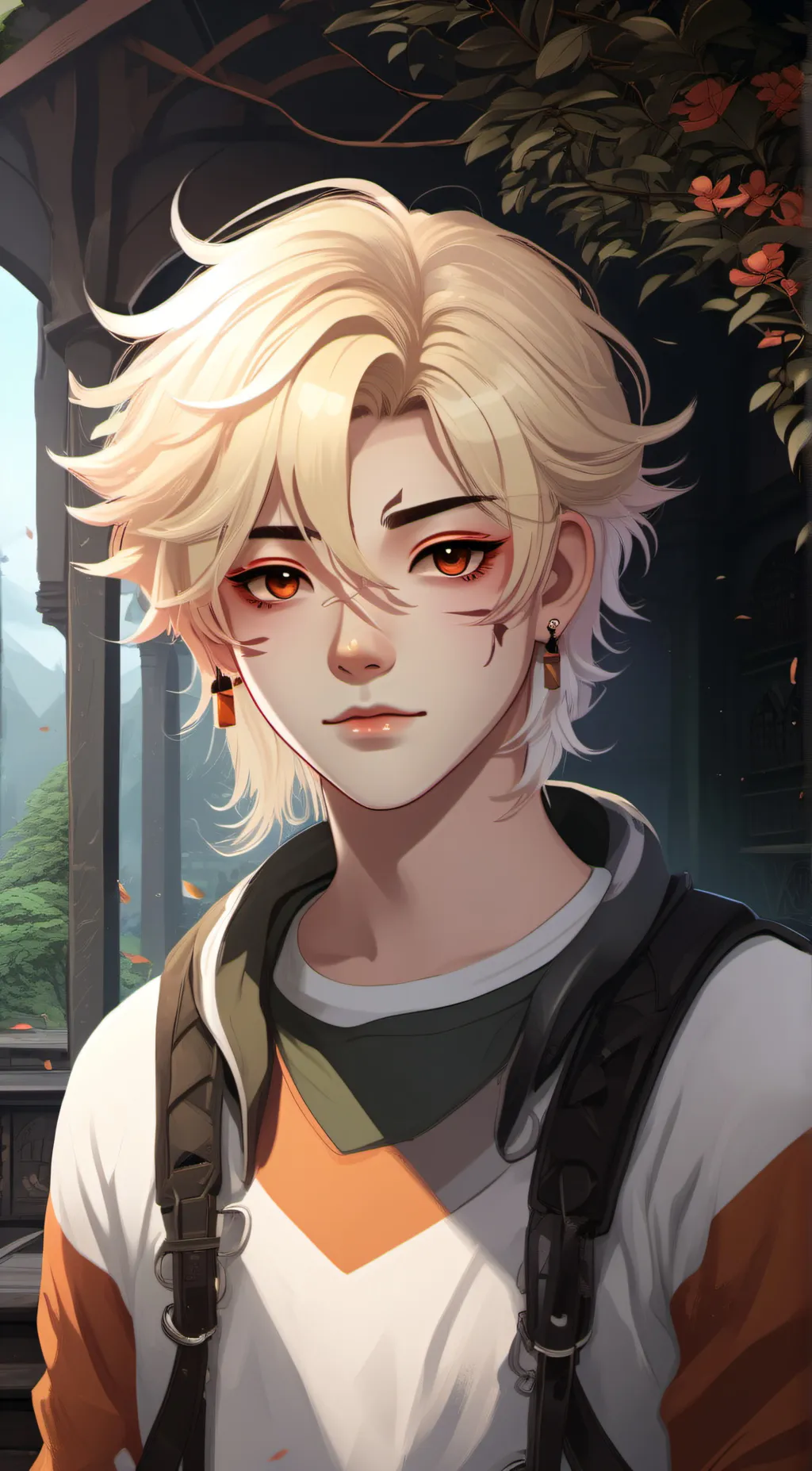 ai character: Ash background