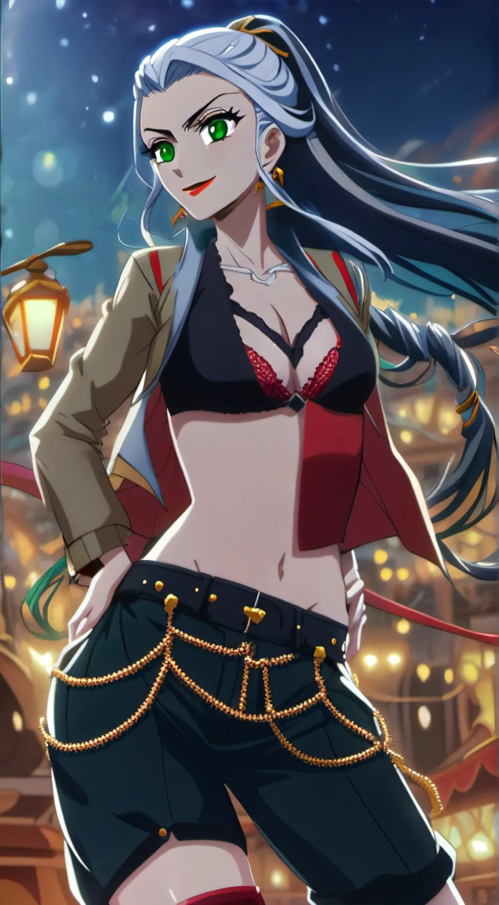 ai character: Daki background