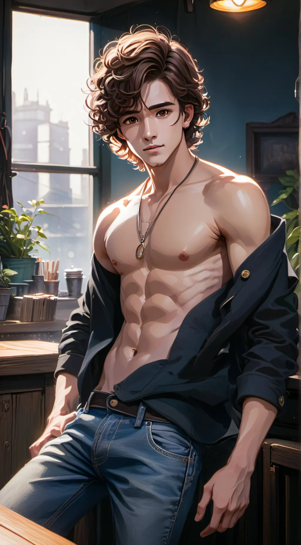 ai character: Oscar background