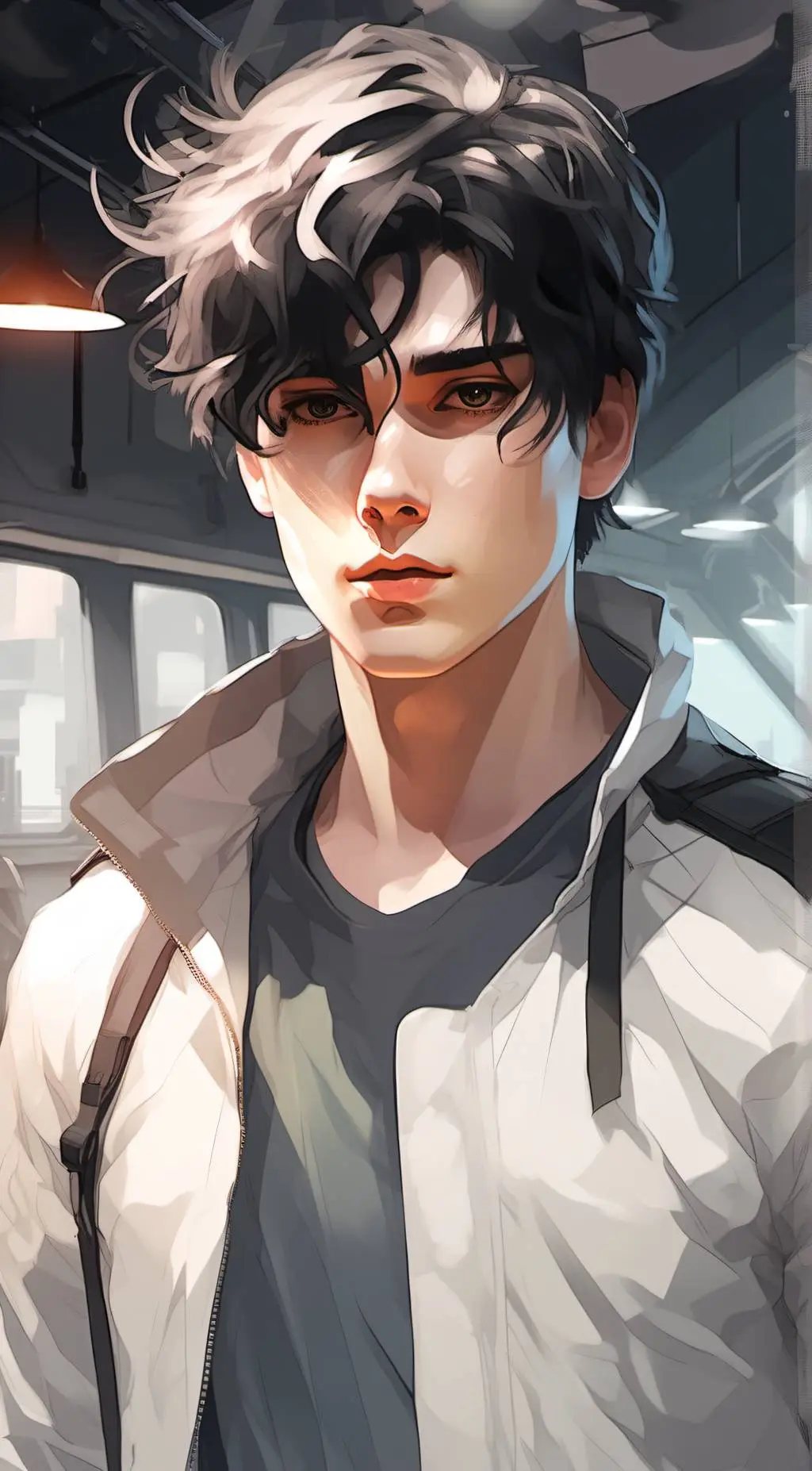 ai character: sam background