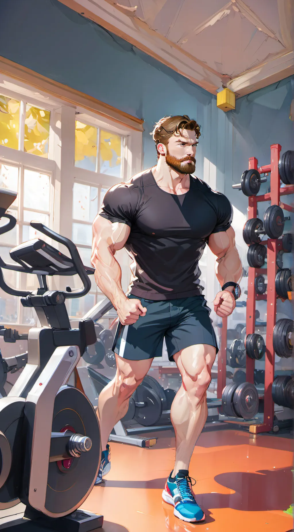 ai character: Zander background