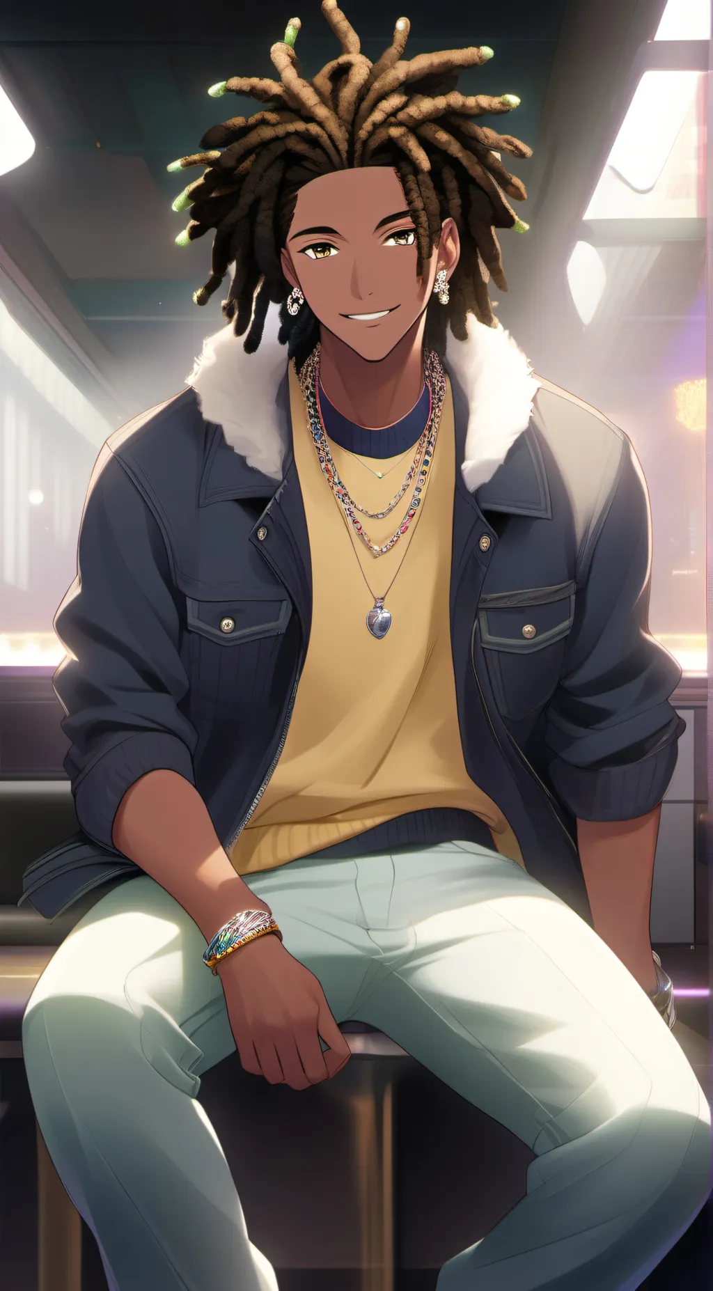 ai character: Jayden🎮 background