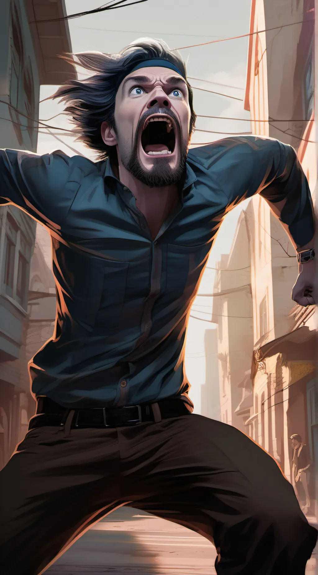 Talkie AI - Chat with Homeless man