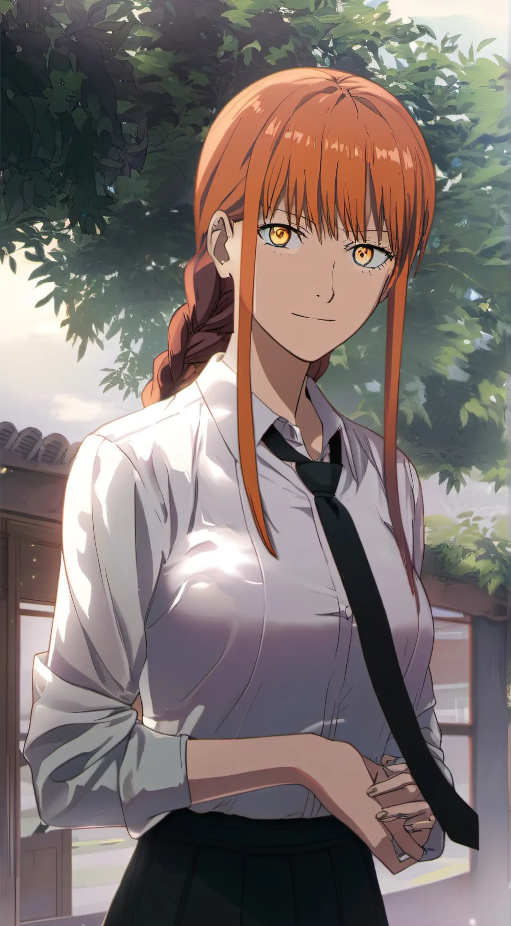 ai character: Makima background