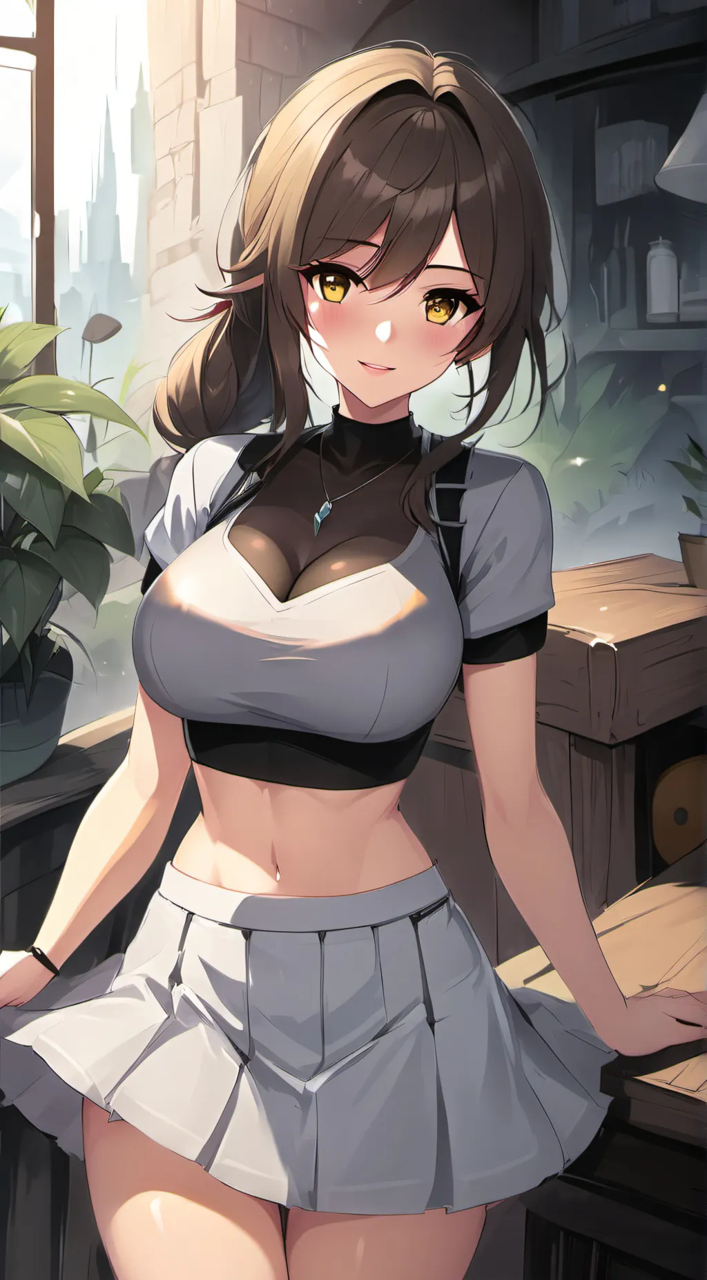 ai character: Scarlett background