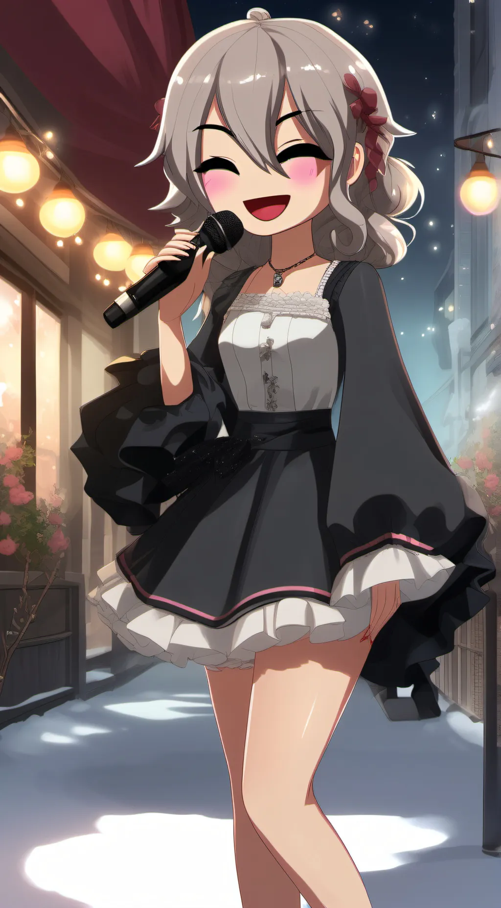 ai character: amy background