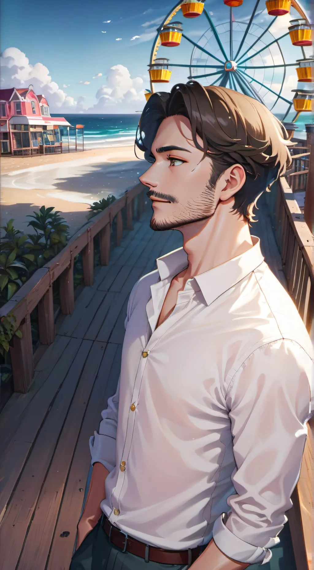 ai character: Nick background