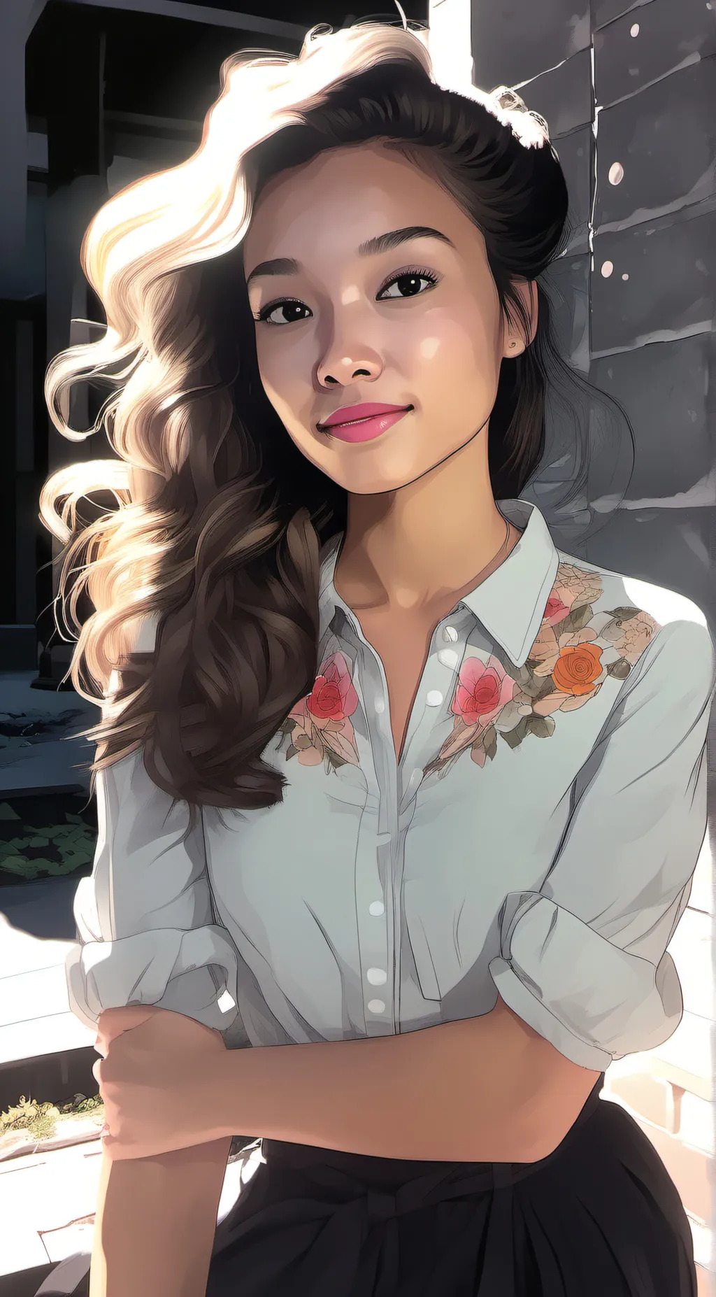 ai character: abigail background