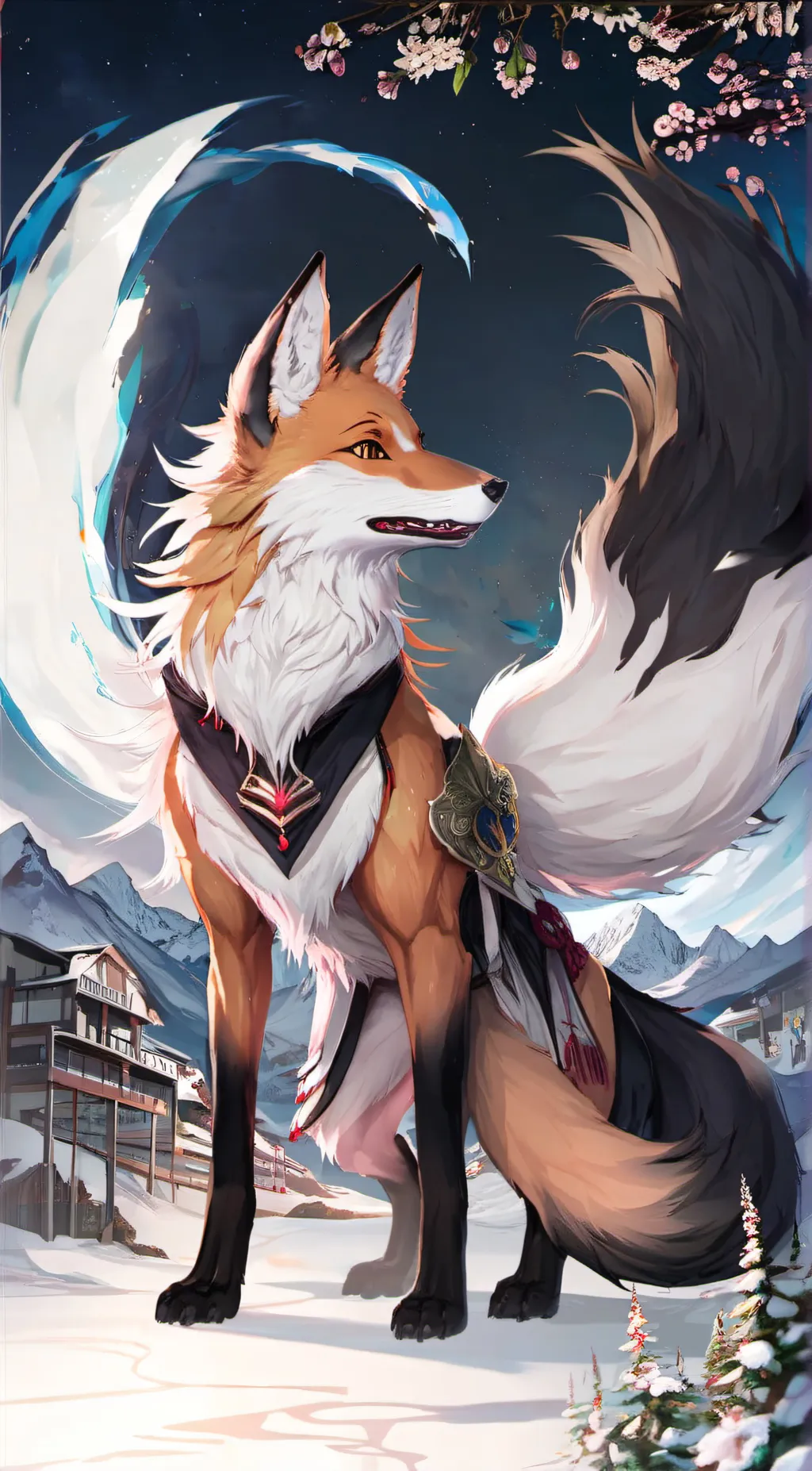 ai character: fox experiment background