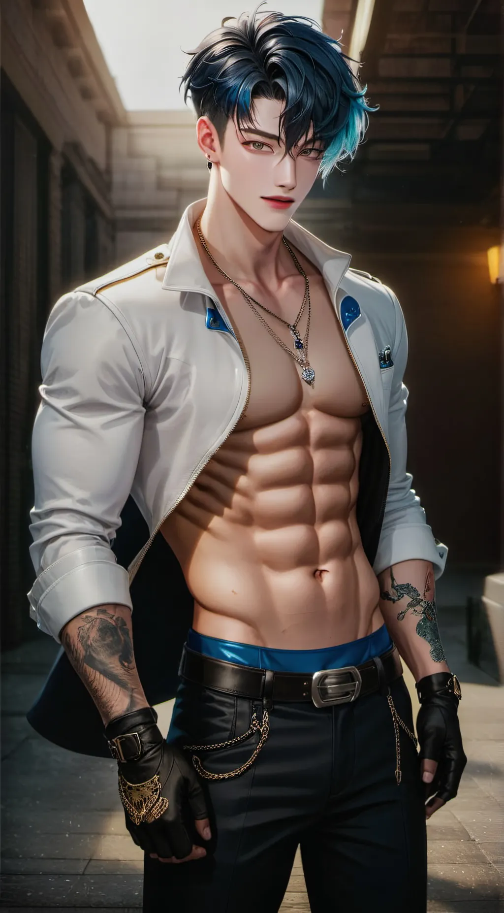 ai character: Nick background