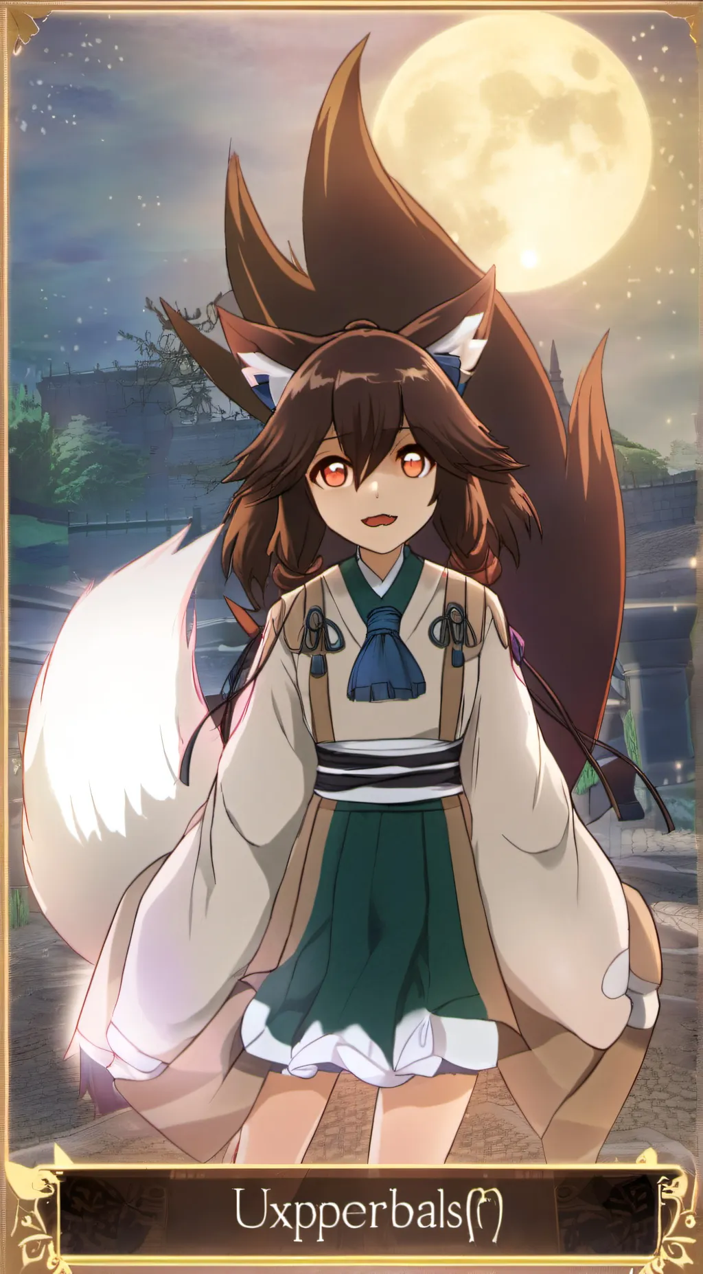 ai character: Uppermoon Akari background