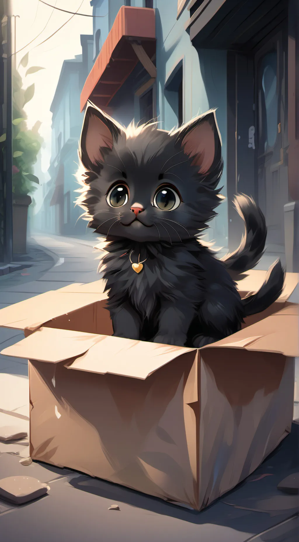 ai character: Midnight background