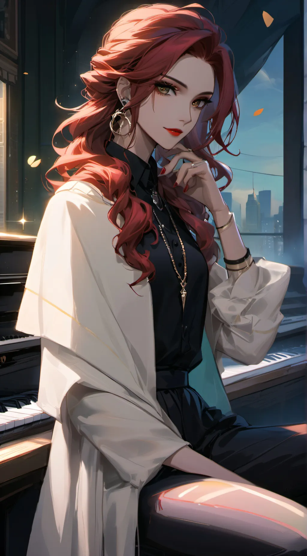 ai character: 6arelyhuman background