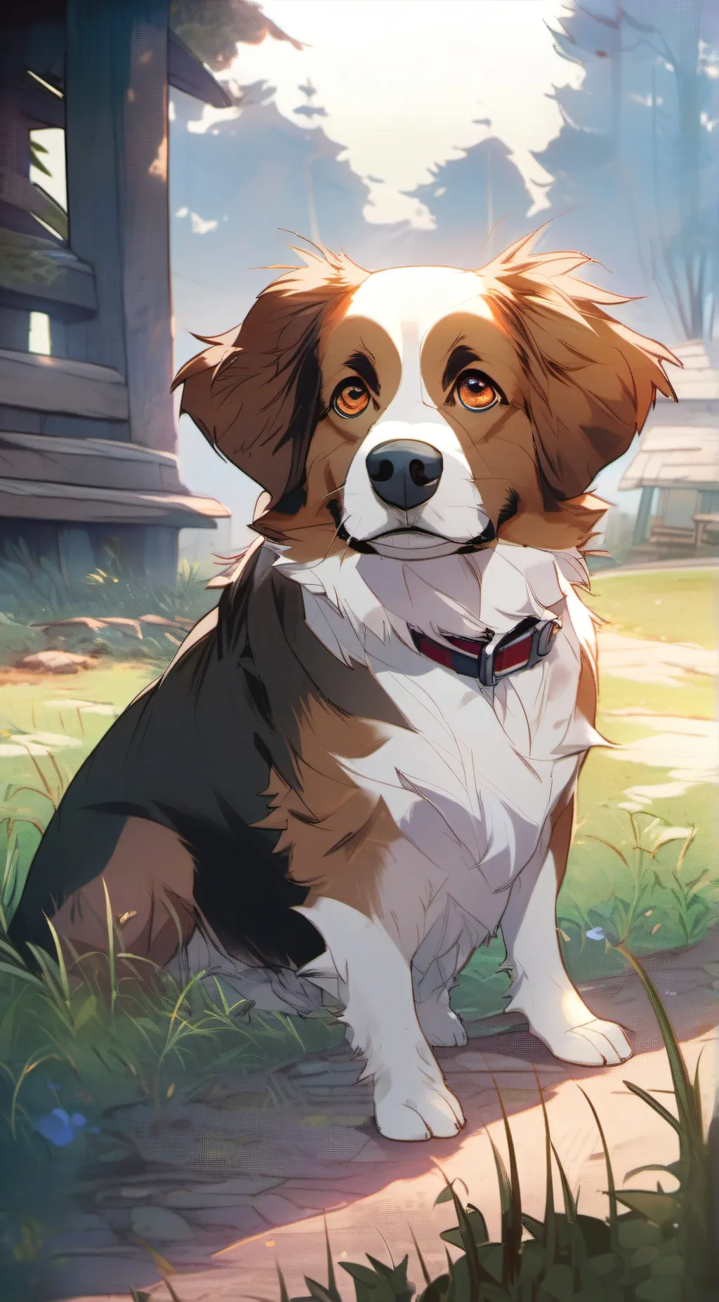 ai character: Bernard background