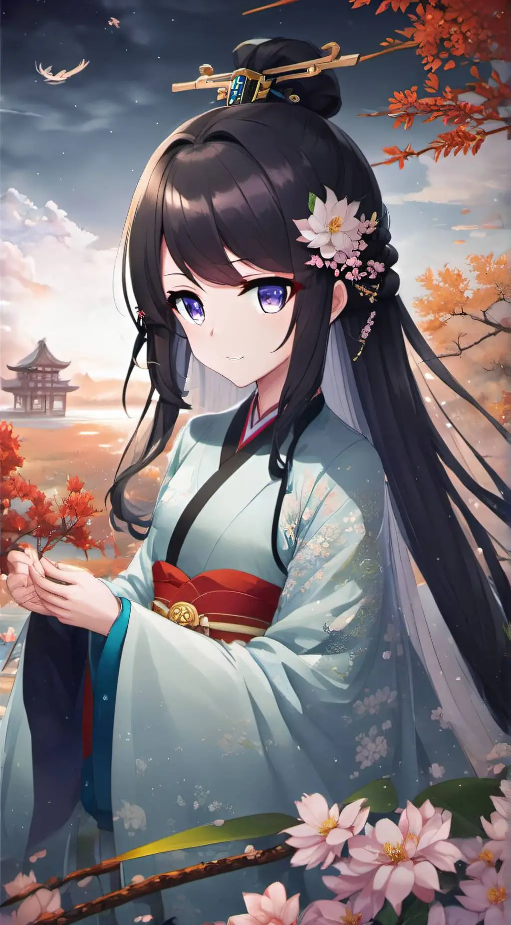 ai character: 斗破大陆 background