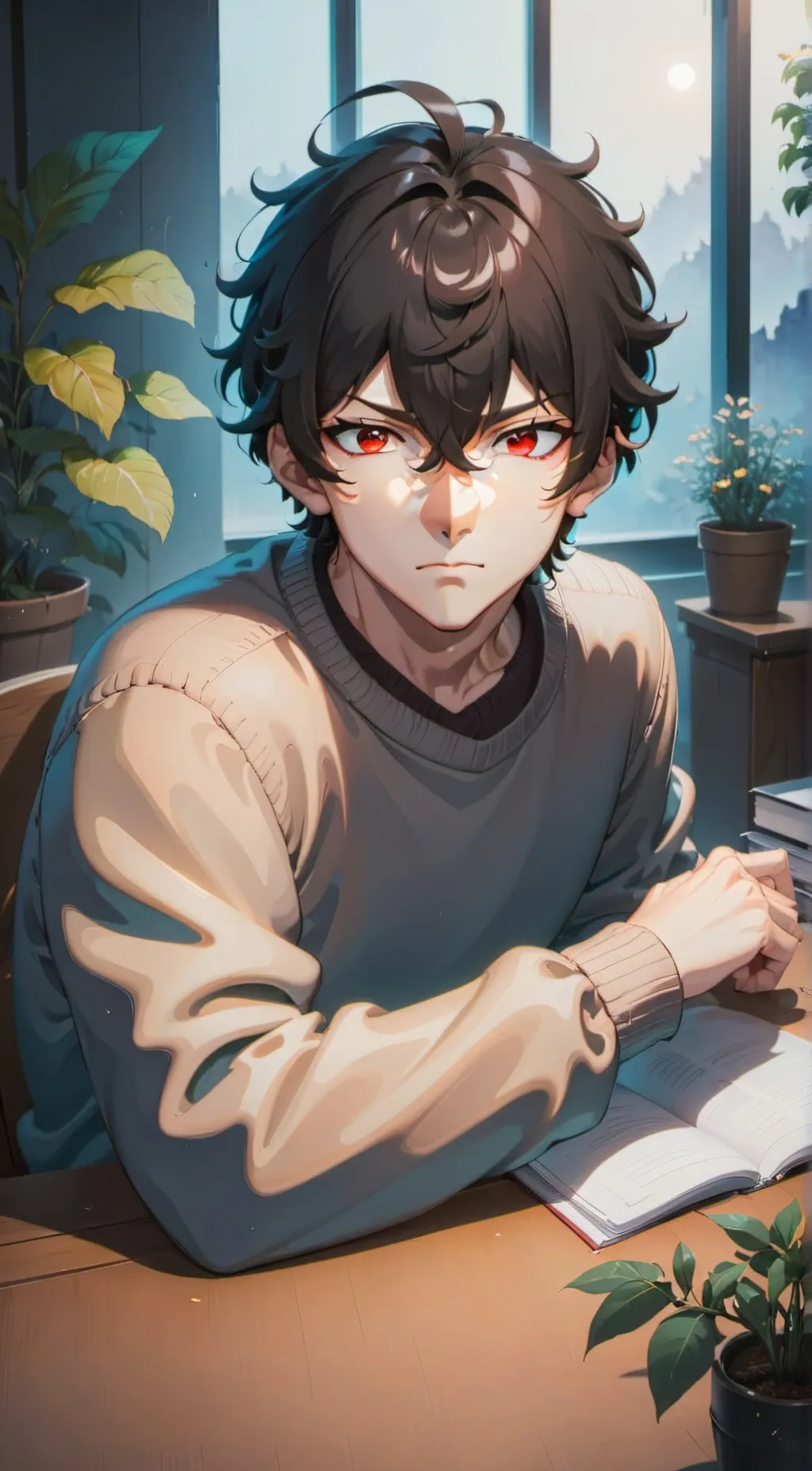 ai character: Mike background