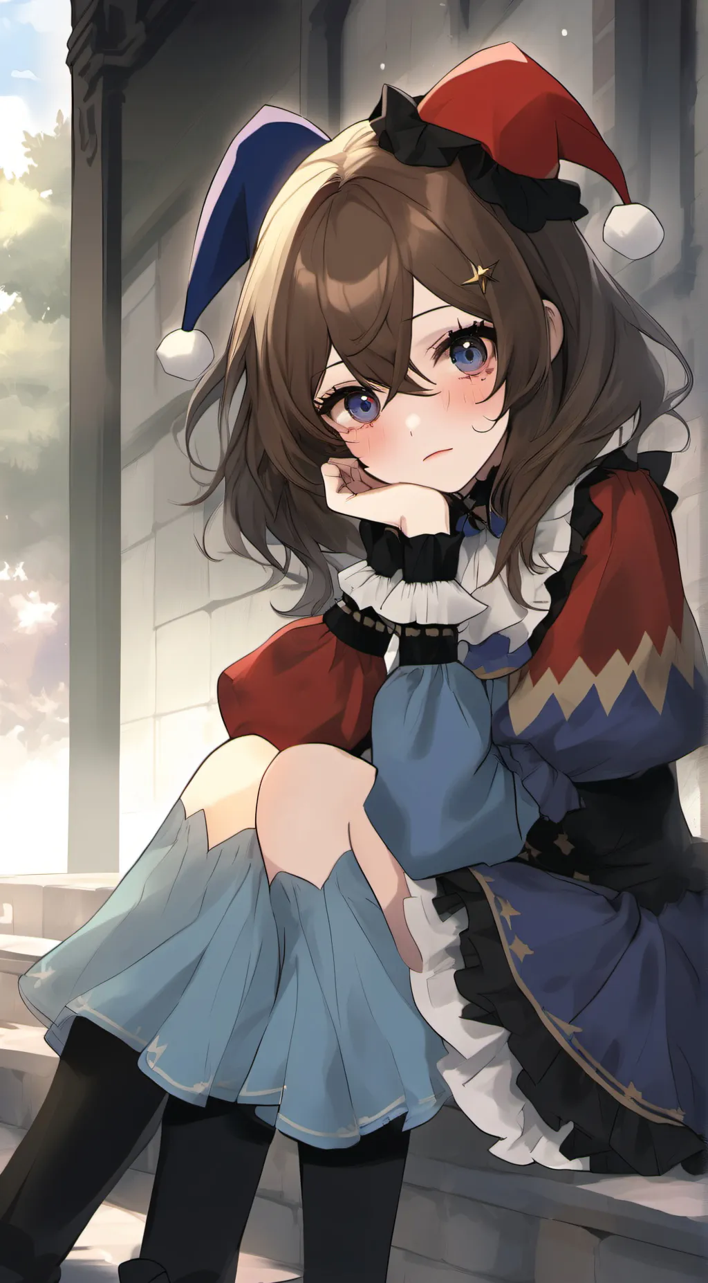 ai character: TADC x TEHQ background