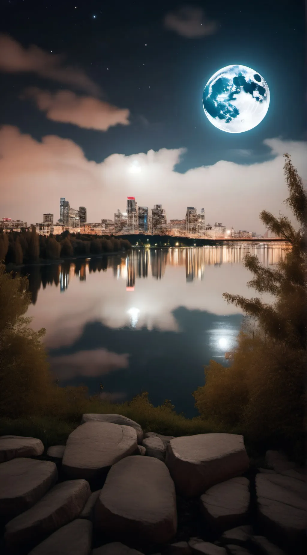 ai character: Special rule moon background