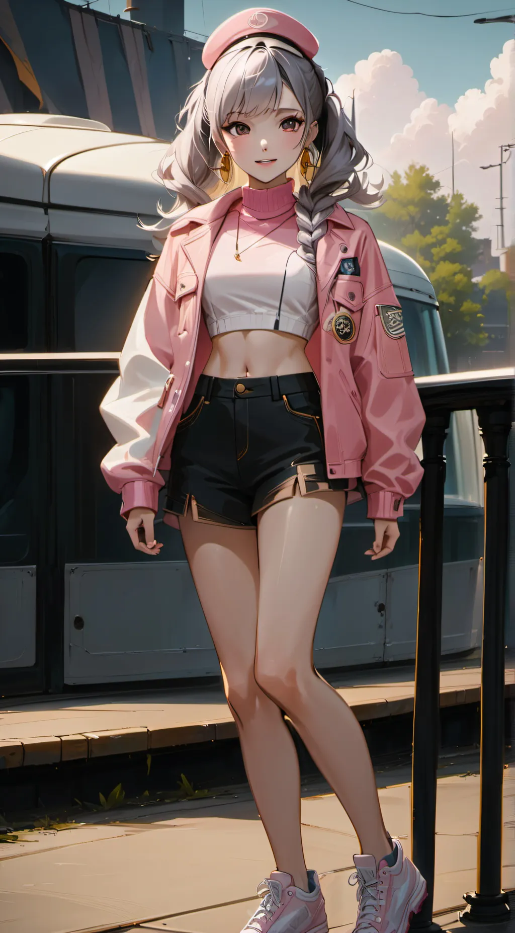 ai character: Kawii-chan background