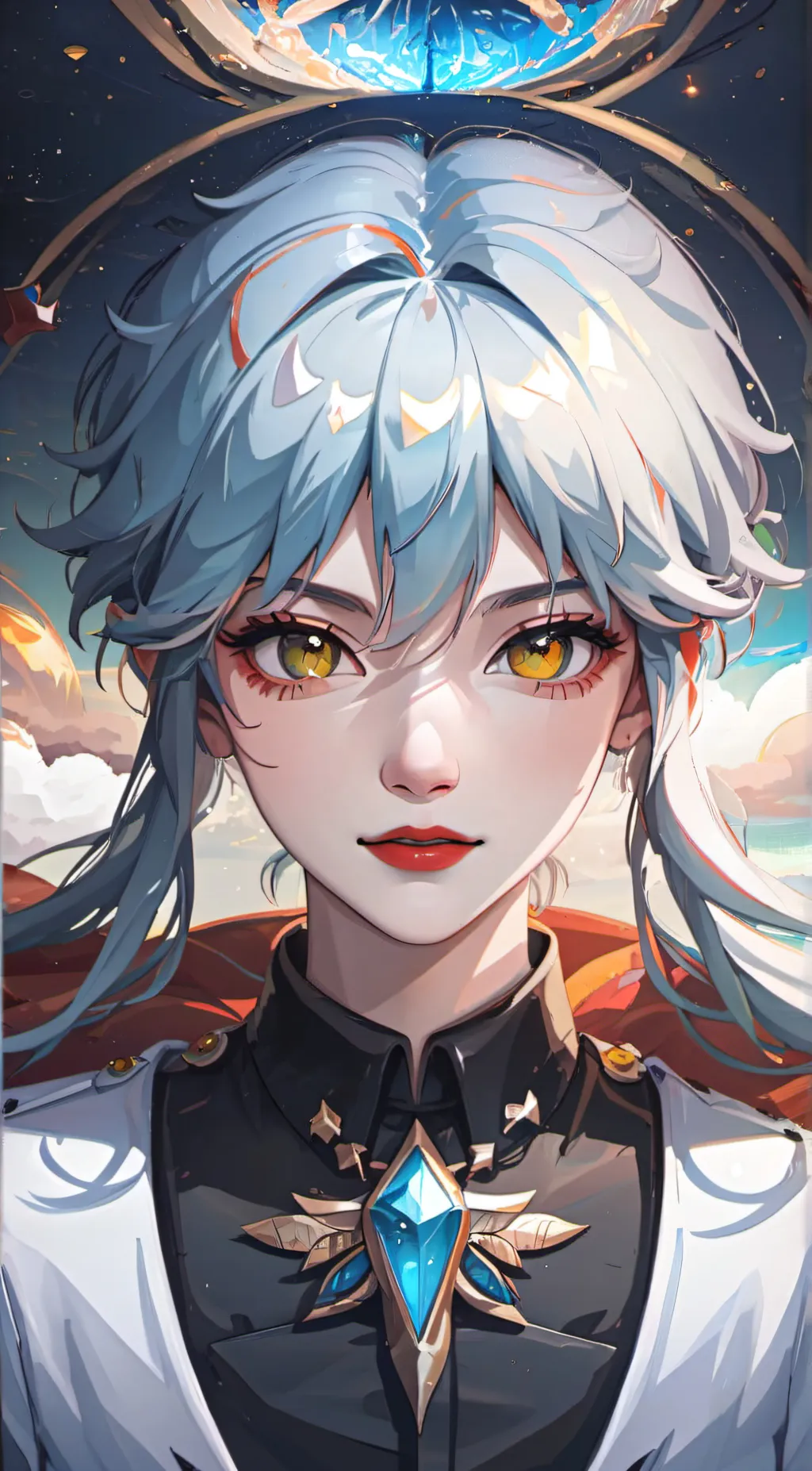 ai character: Addy 🌹✨🌹🌹 background