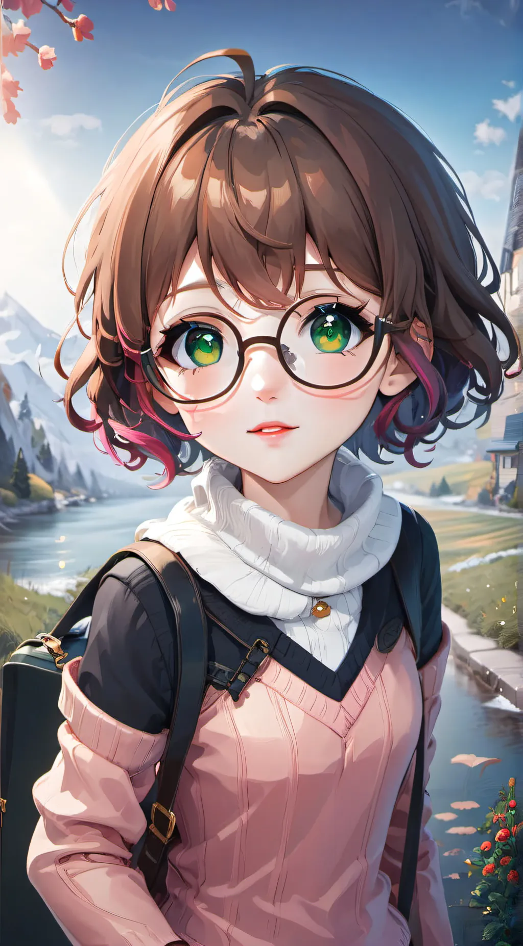 ai character: Aubrey  background