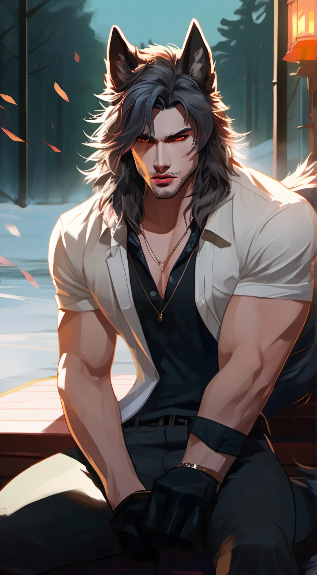 ai character: Barry background