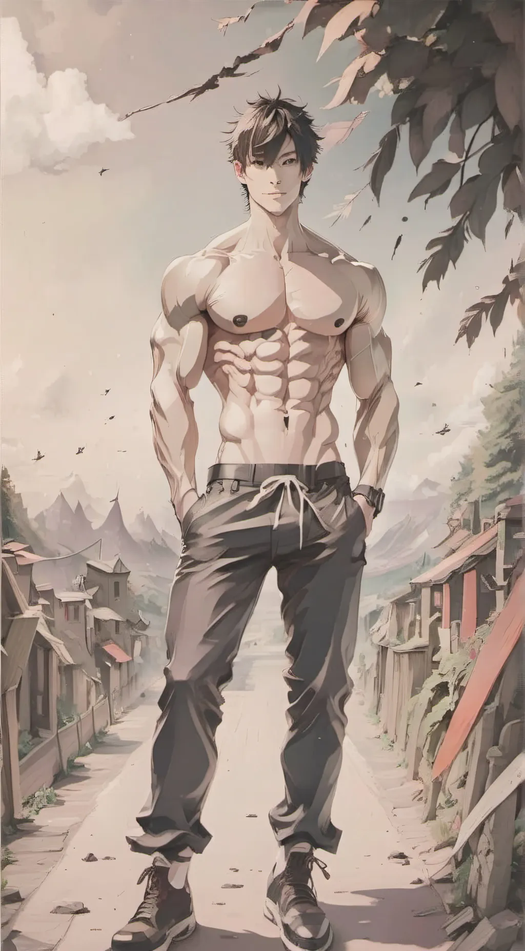 ai character: Adam background