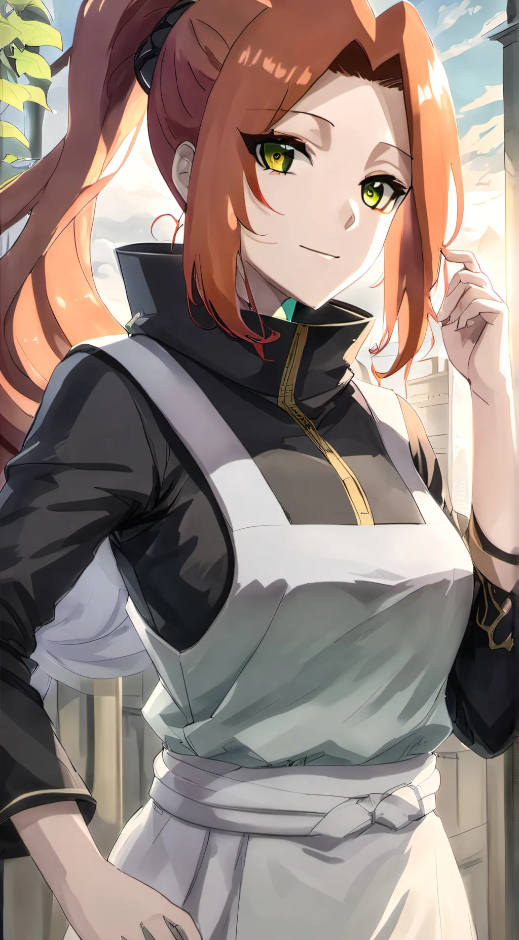 ai character: Kushina background