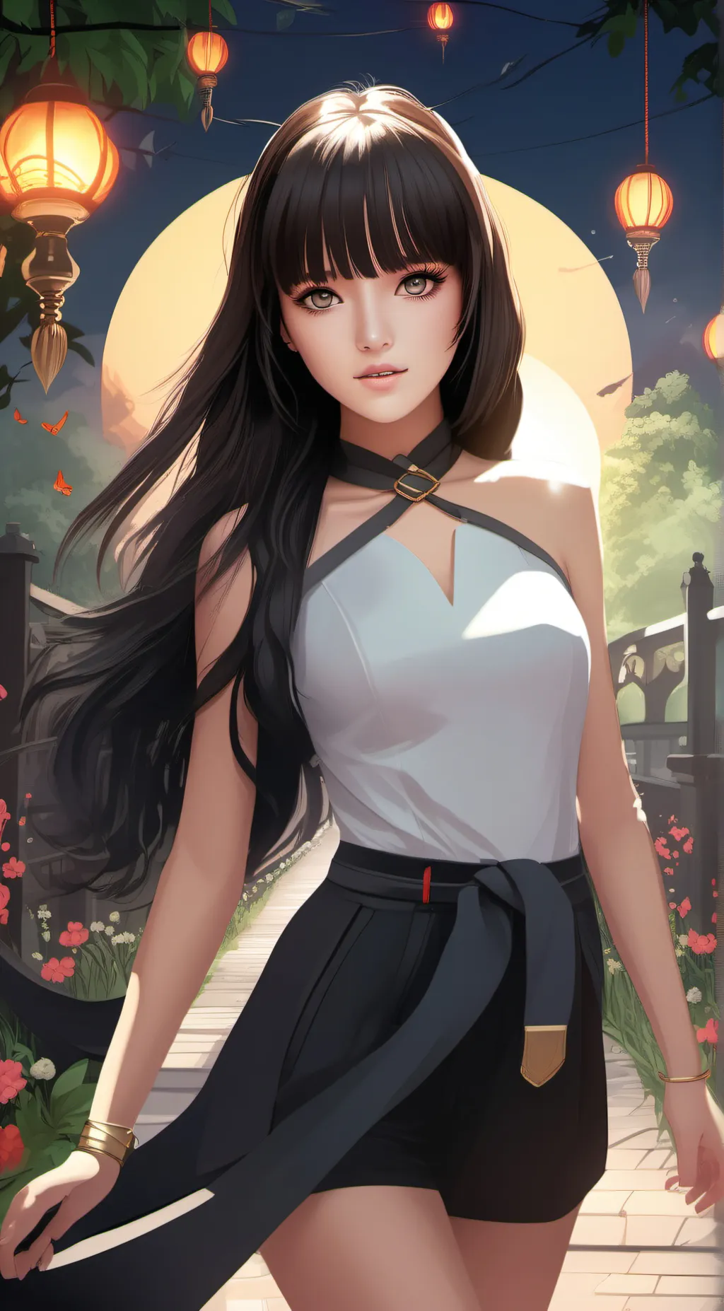 ai character: kassie background