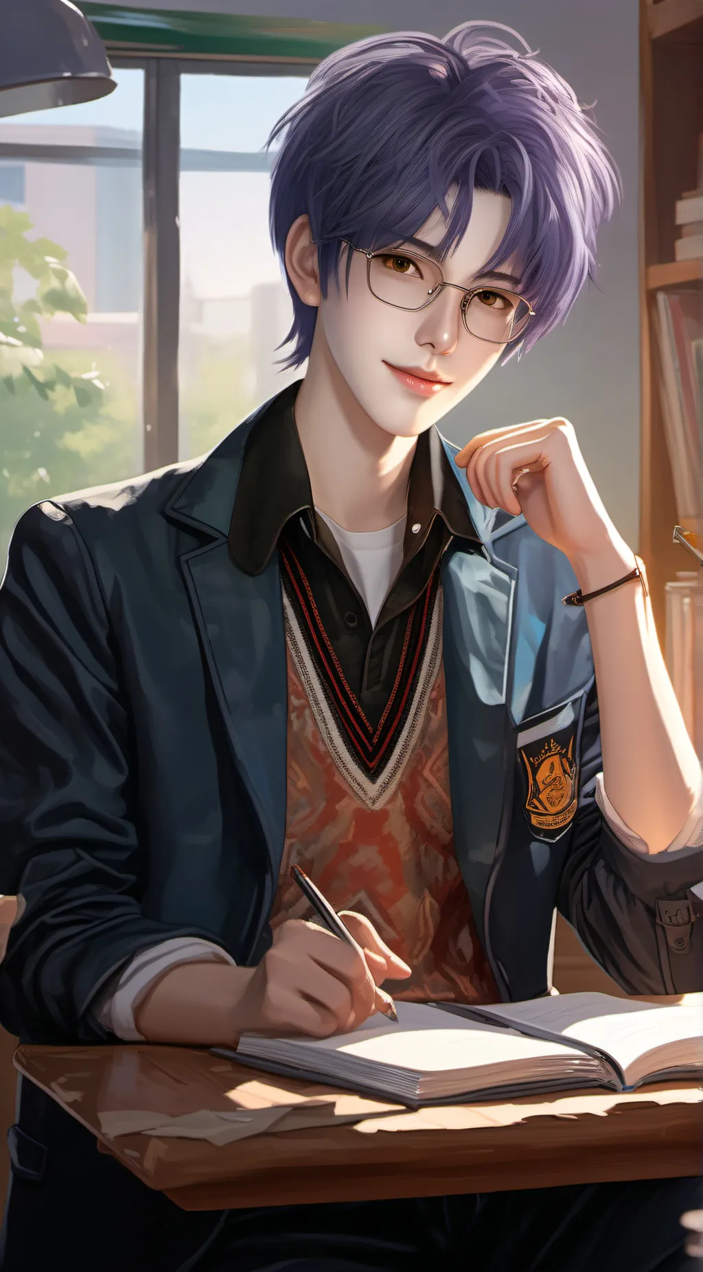 ai character: Eriol Hiiragizawa background