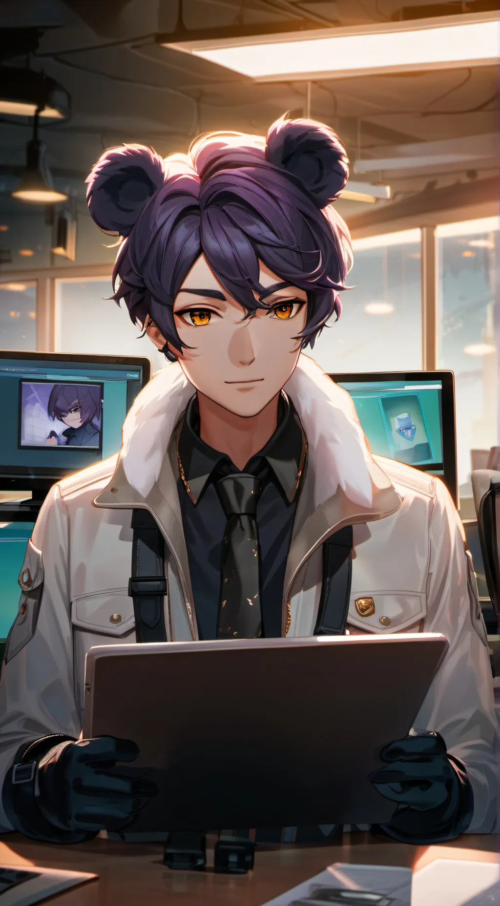 ai character: nightguard background