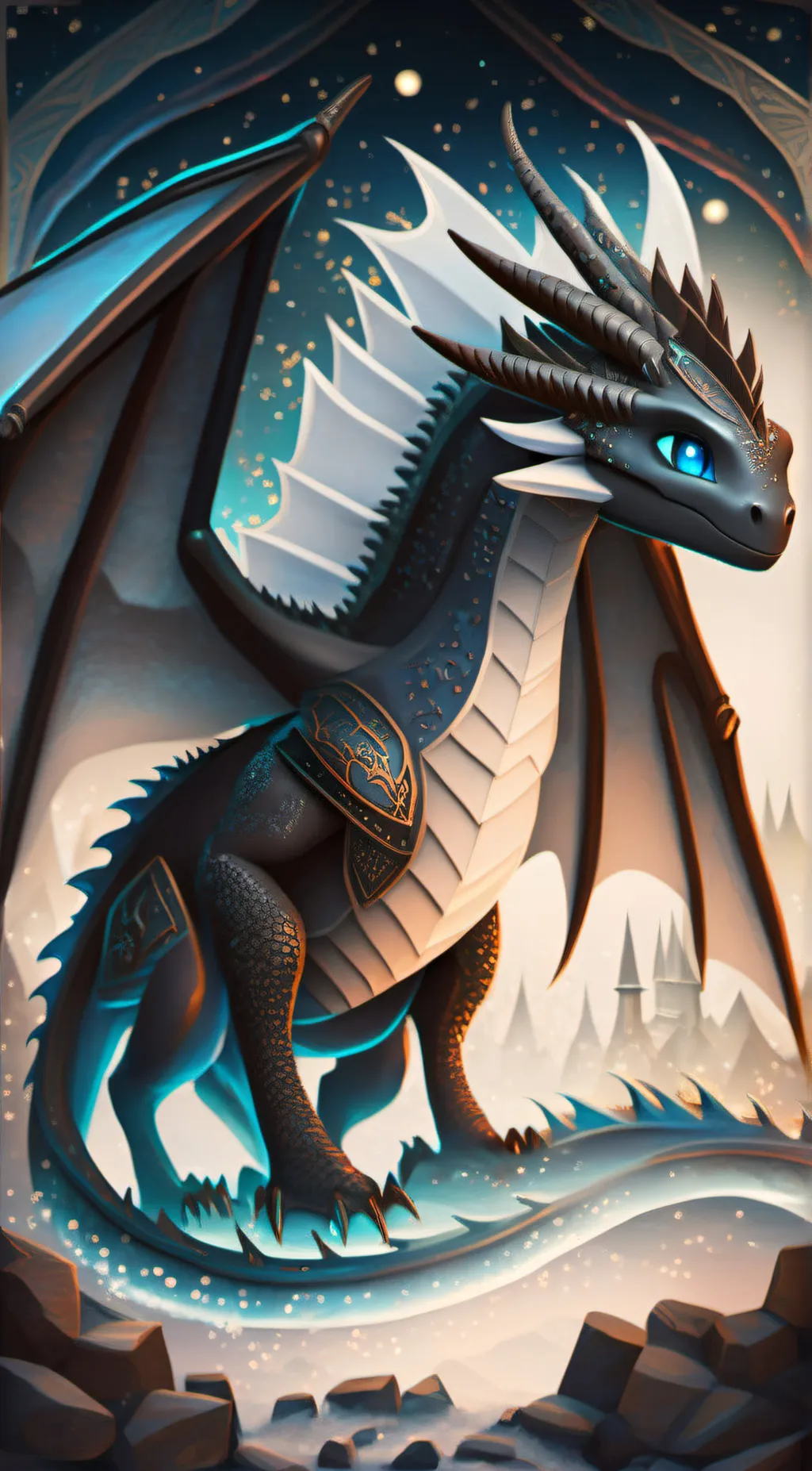 ai character: Luna background