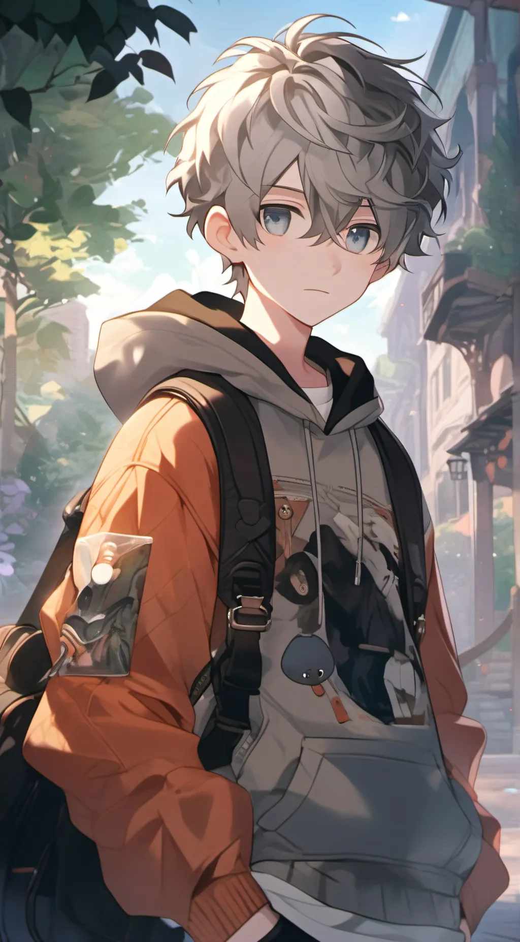 ai character: Liam background