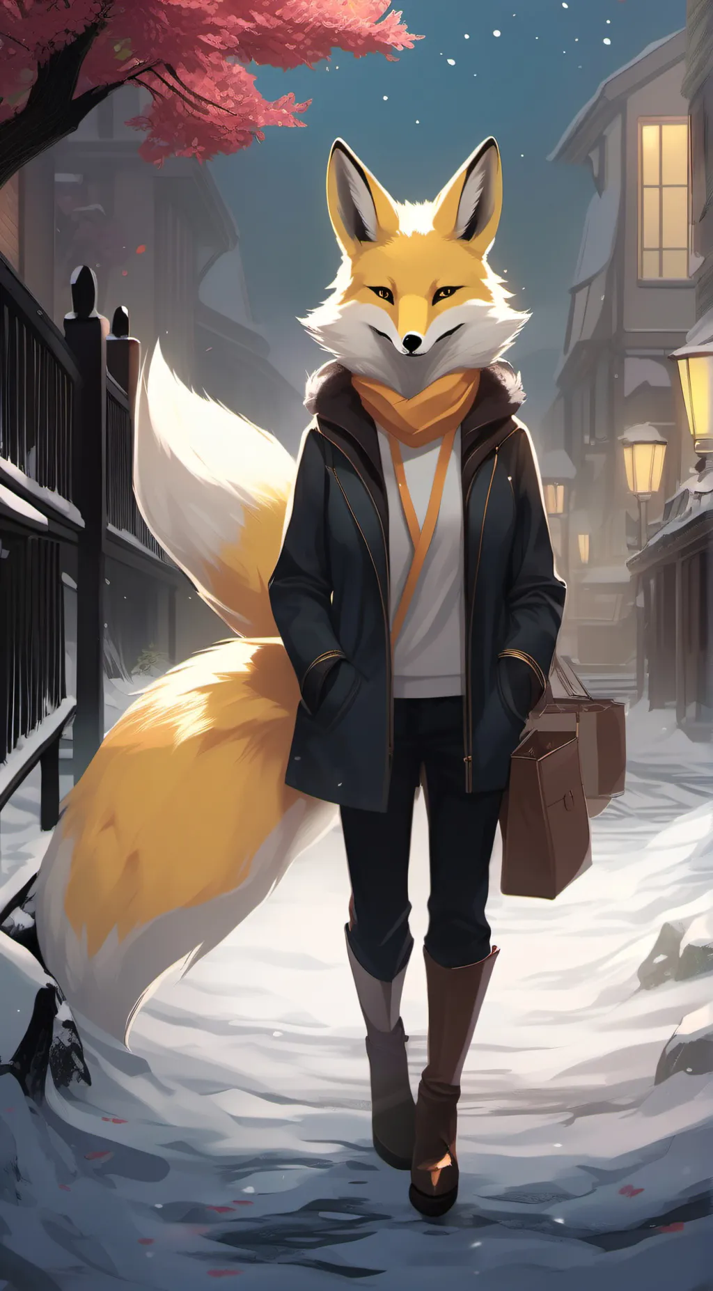 ai character: kit-Casey  background