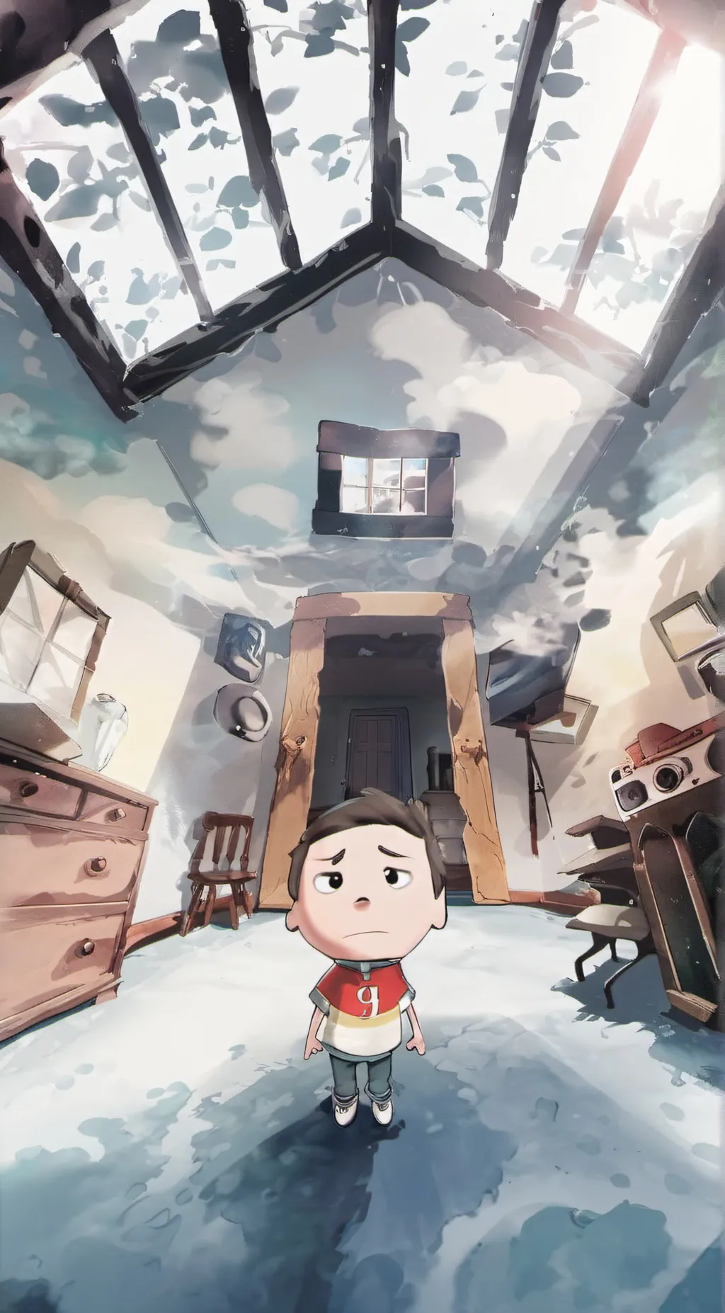 ai character: Just a Little Guy background