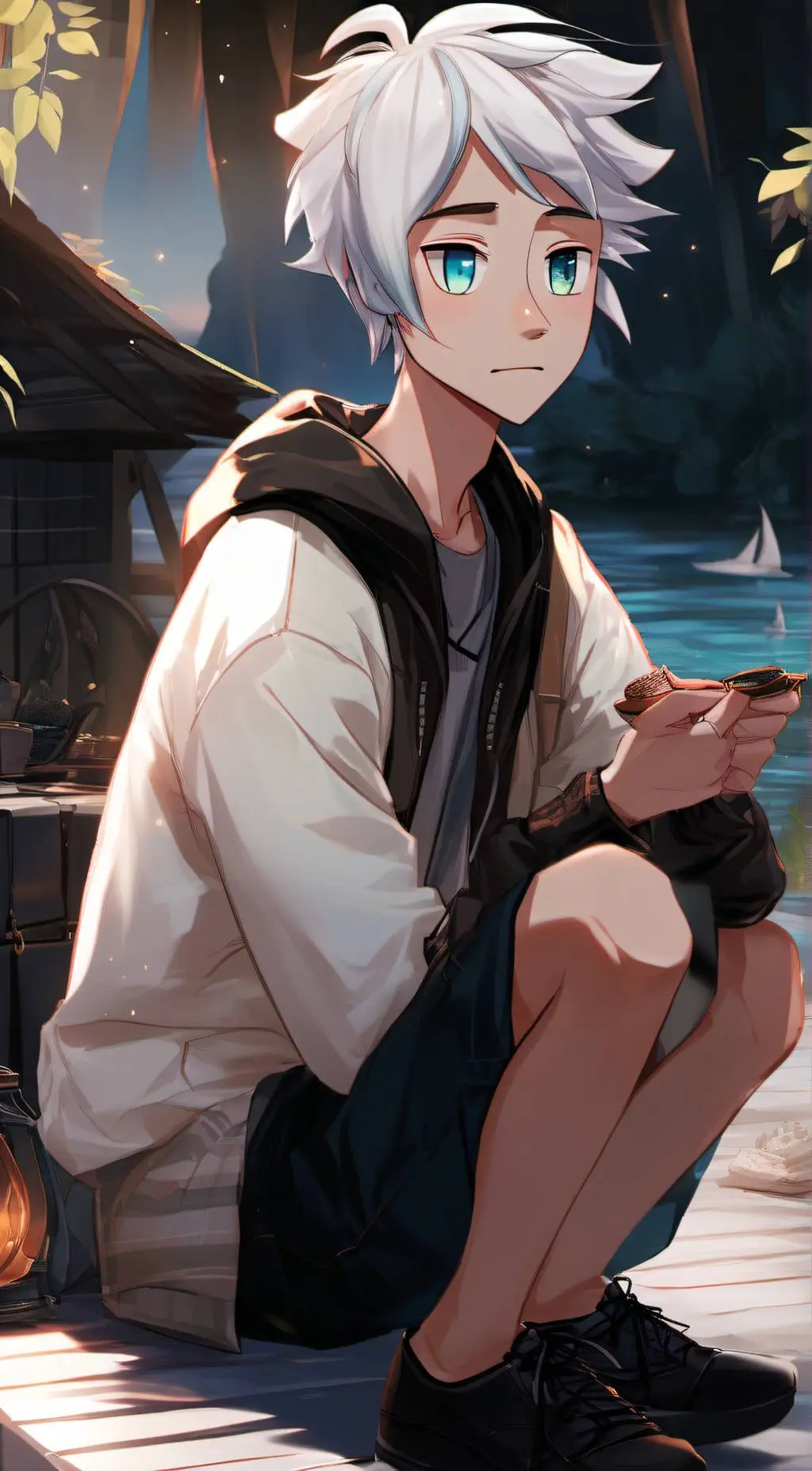 ai character: Gabriel  background