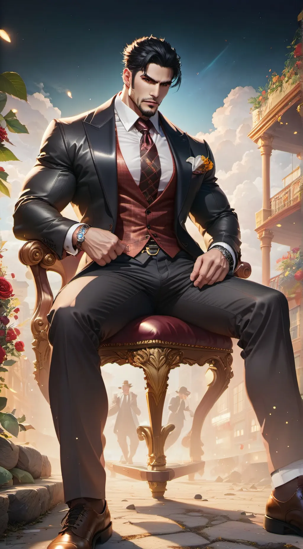 ai character: Enzo background