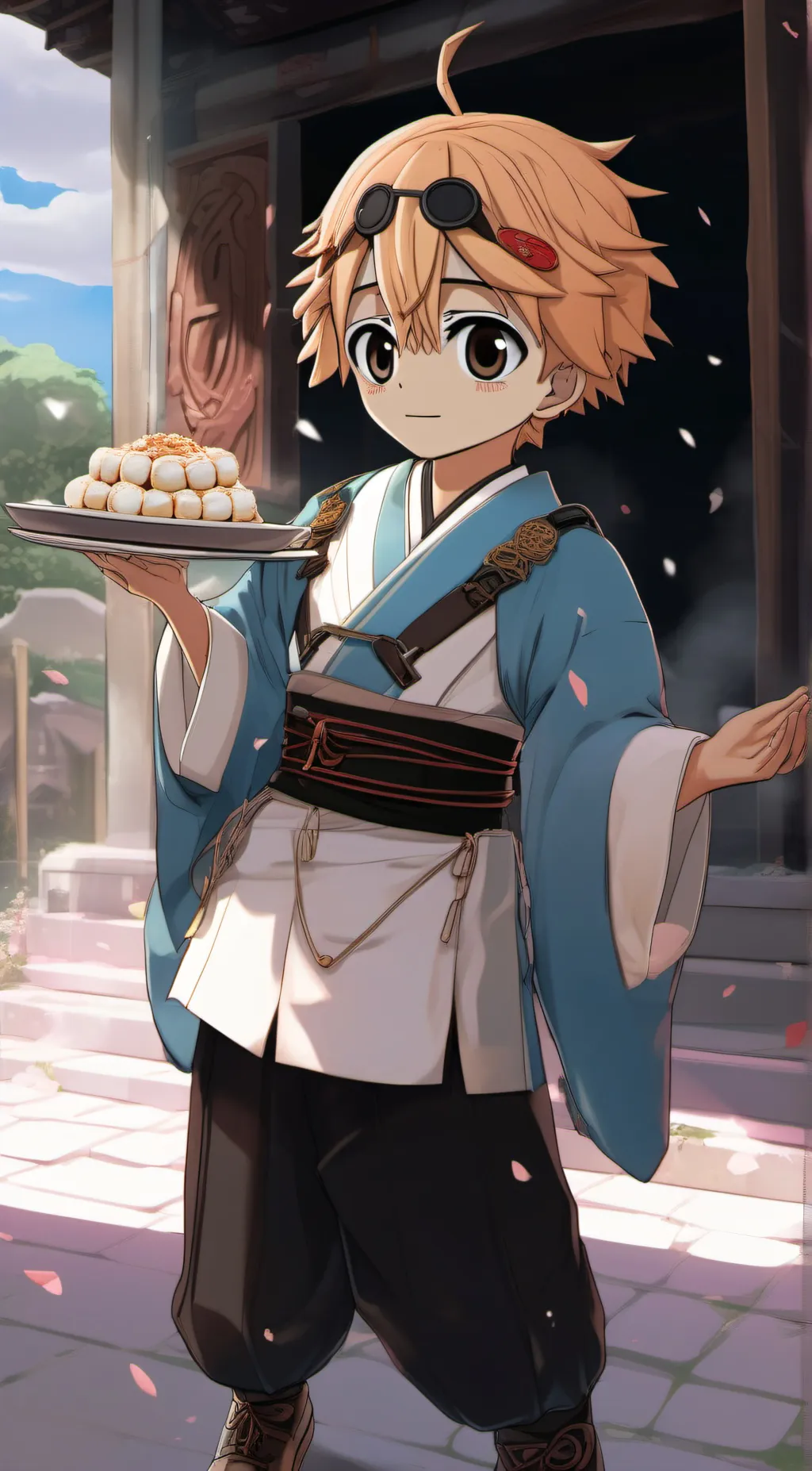 ai character: zenitsu background