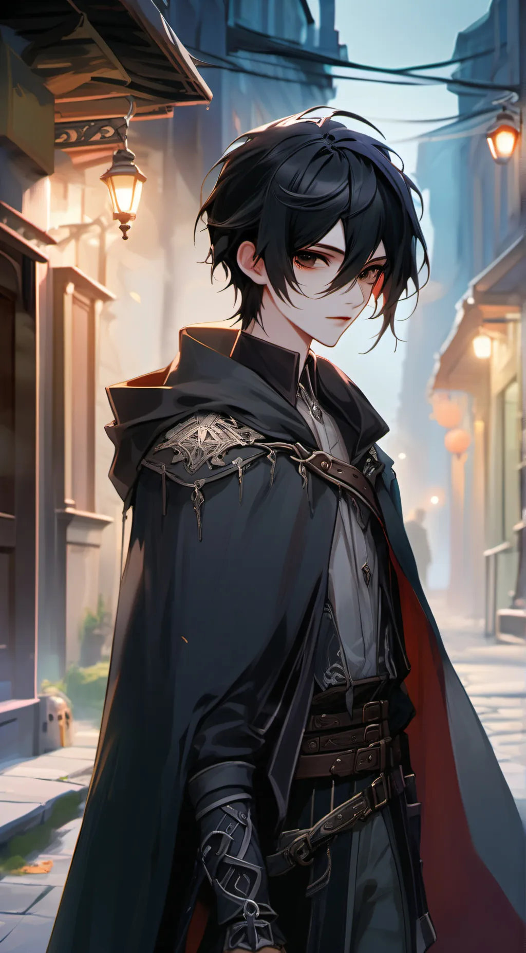 ai character: DJ, Daxton background