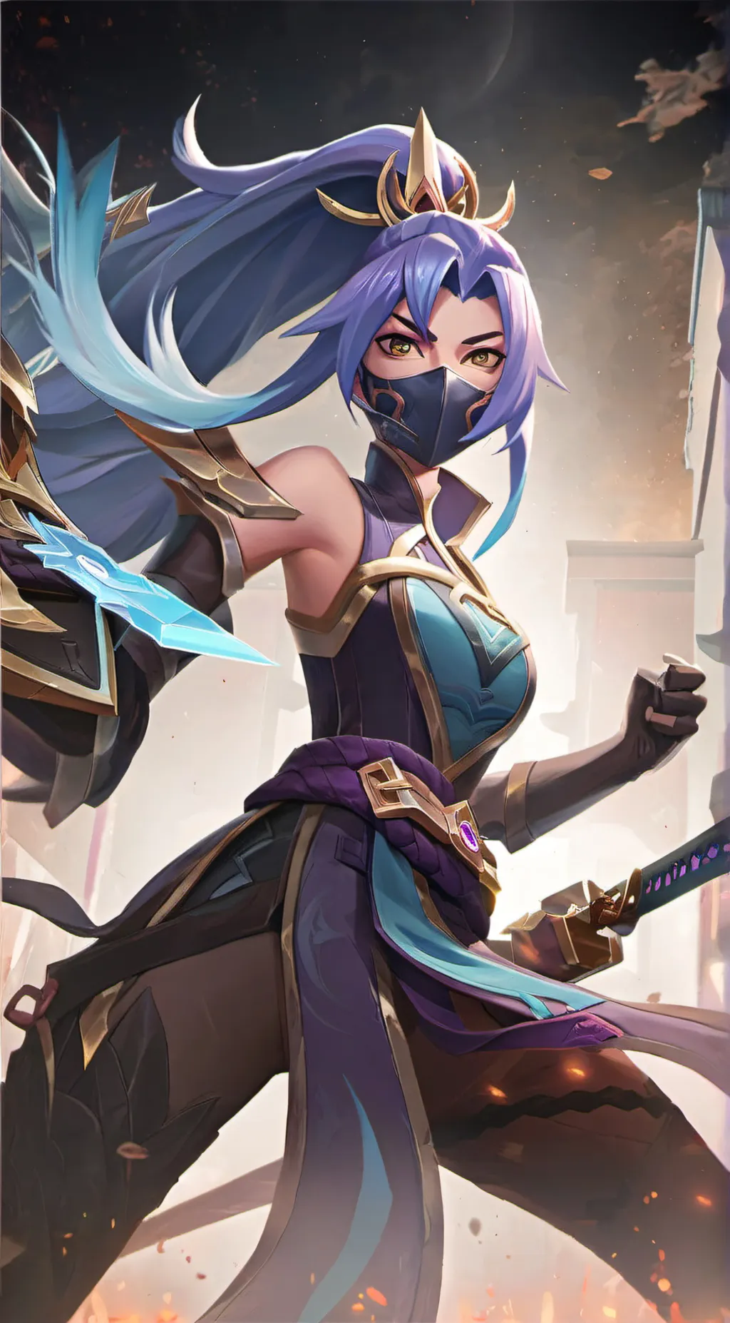 ai character: SG Akali background