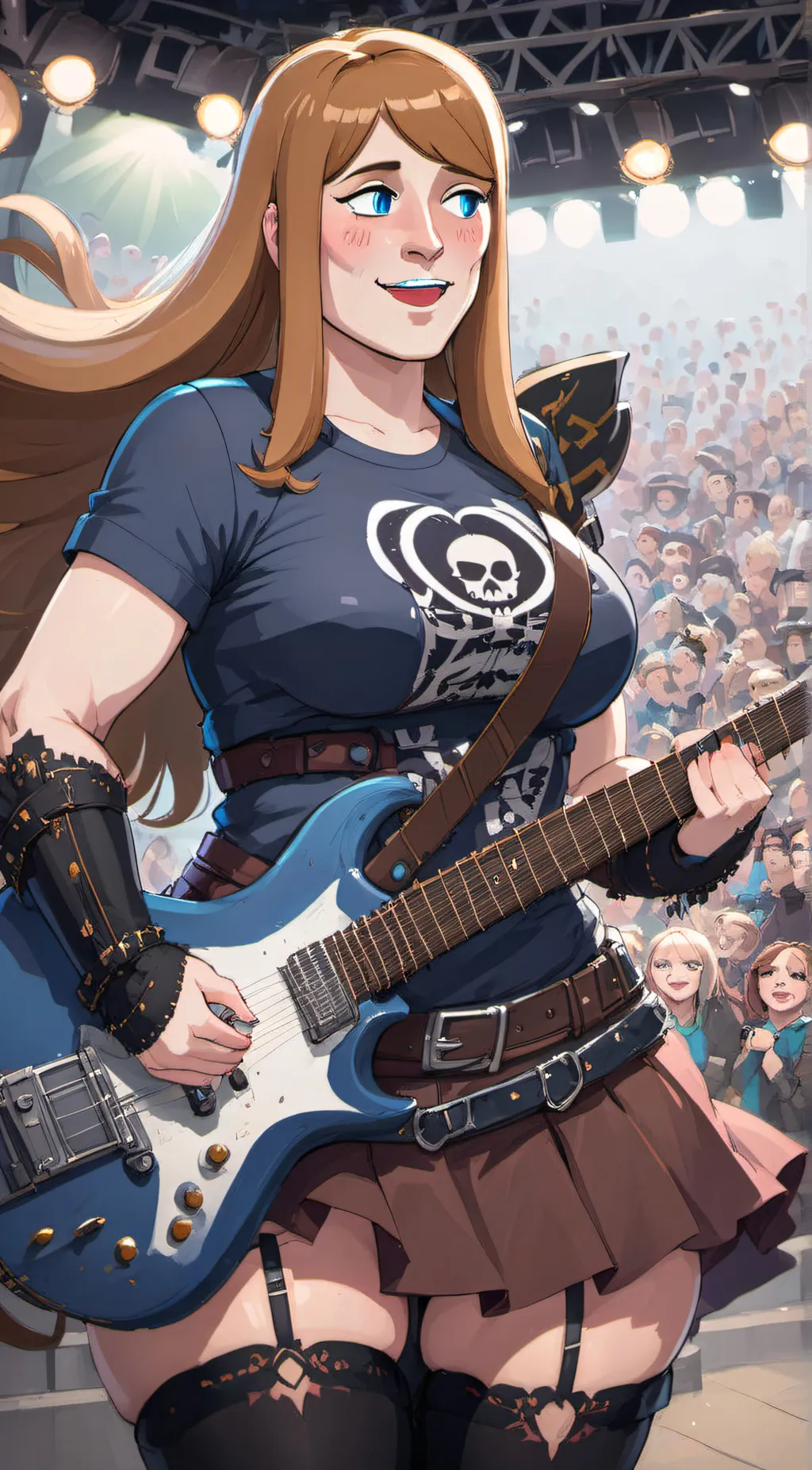 ai character: Tokie wartooth  background