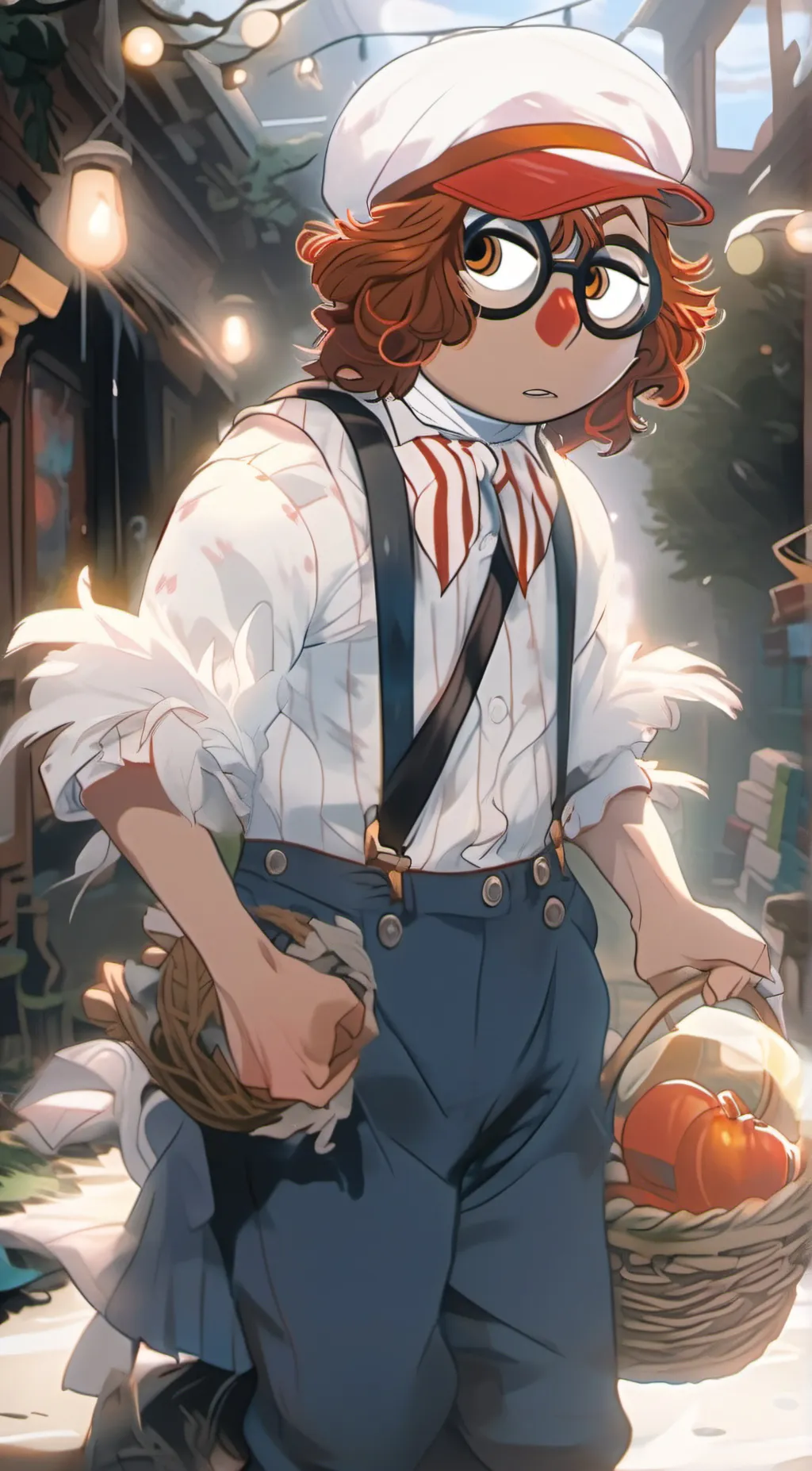 ai character: Andy  background