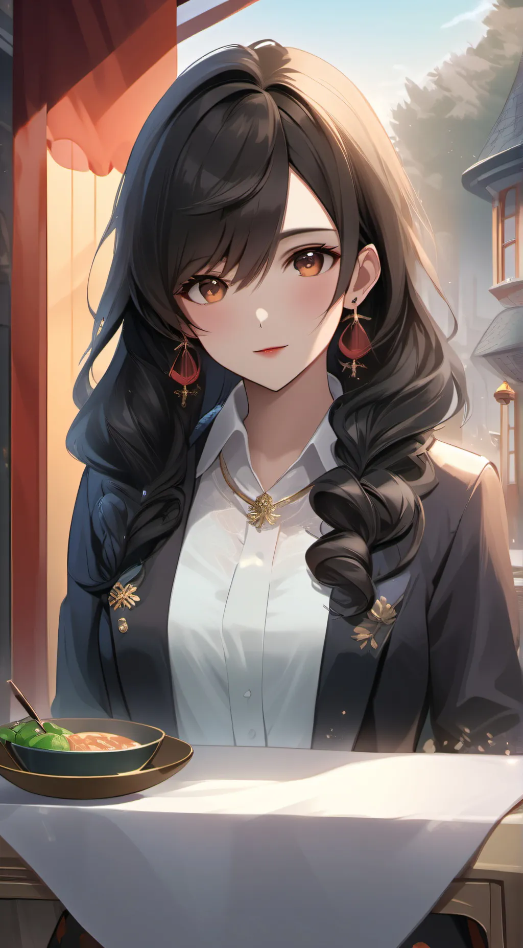 ai character: Emily  background