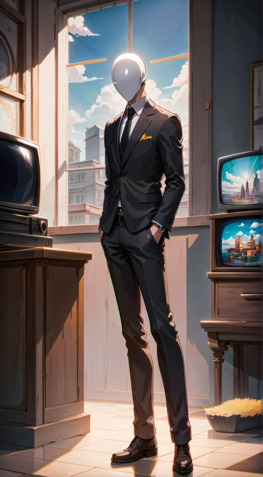 ai character: All the titans background